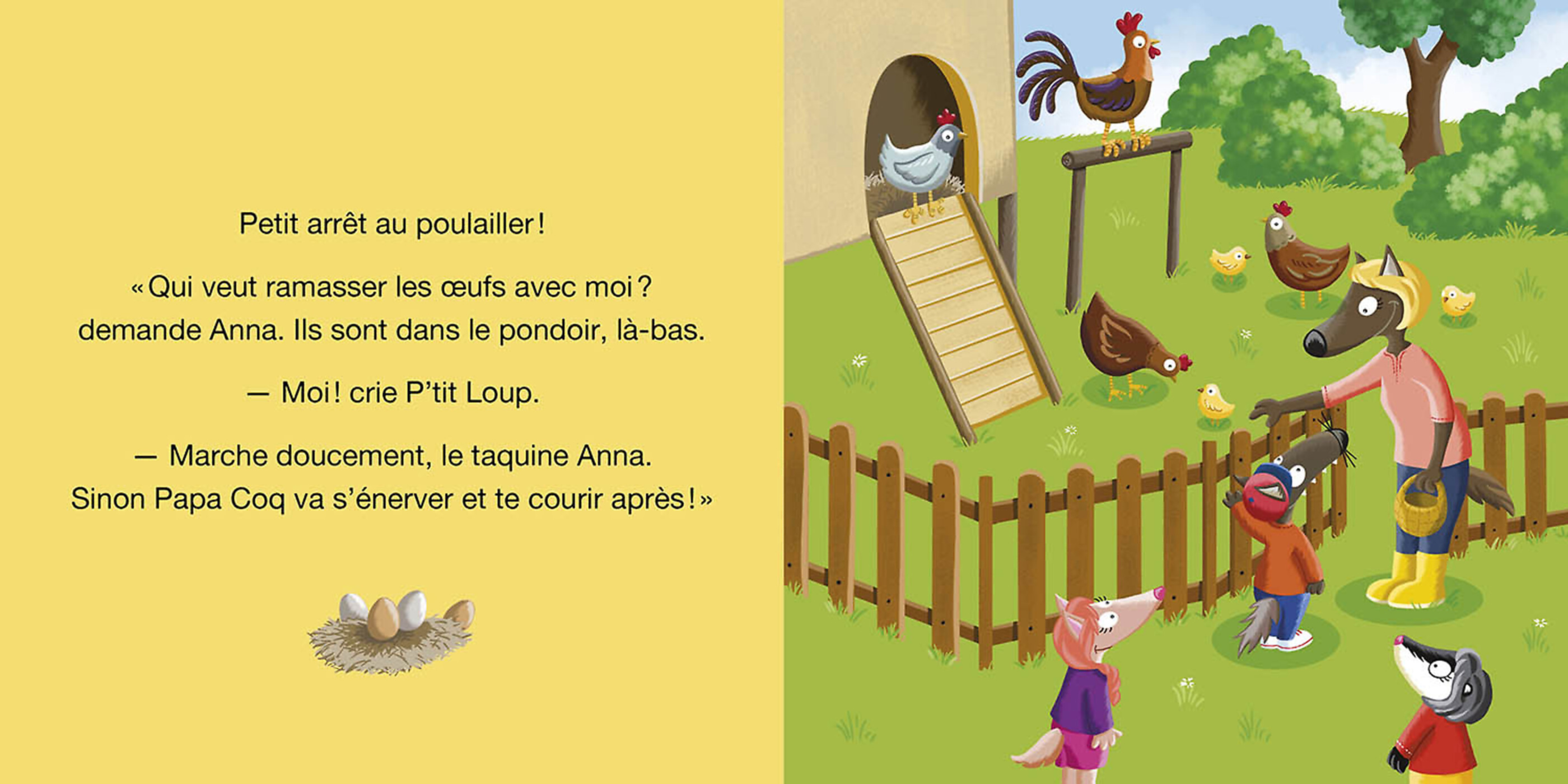 P'tit Loup Visite Une Ferme