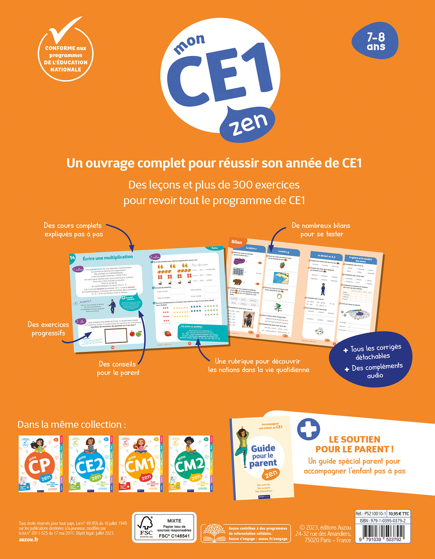 Mon Ce1 Zen - 7-8 Ans