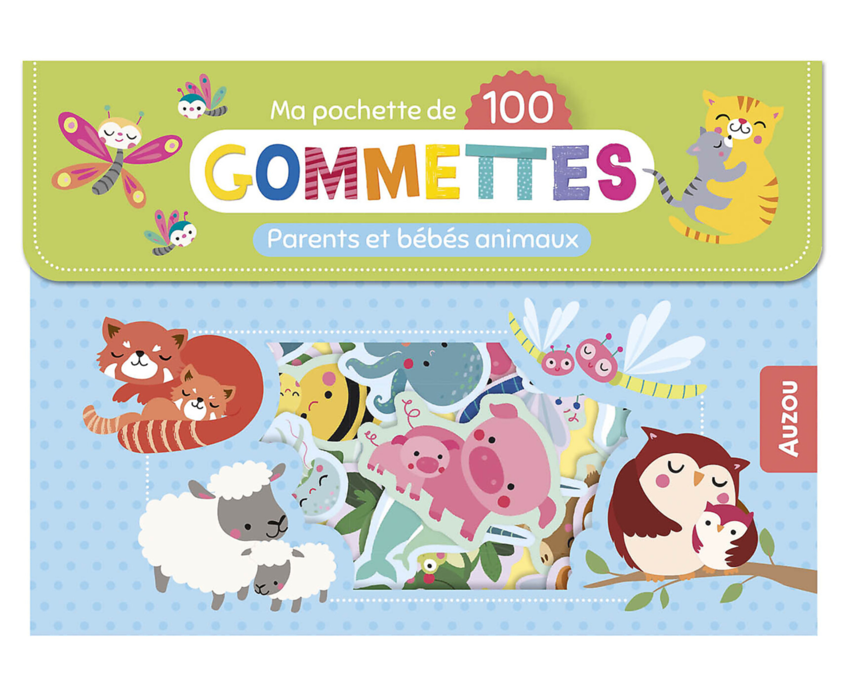 Ma Pochette De 100 Gommettes - Parents Et Bébés Animaux Ma Pochette De 100 Gommettes - Parents Et Bébés Animaux
