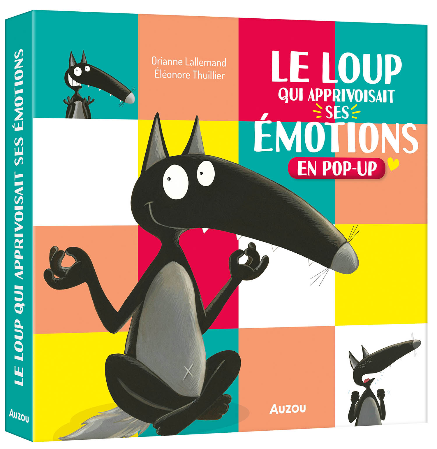 Le Loup Qui Apprivoisait Ses Émotions En Pop-Up Le Loup Qui Apprivoisait Ses Émotions En Pop-Up