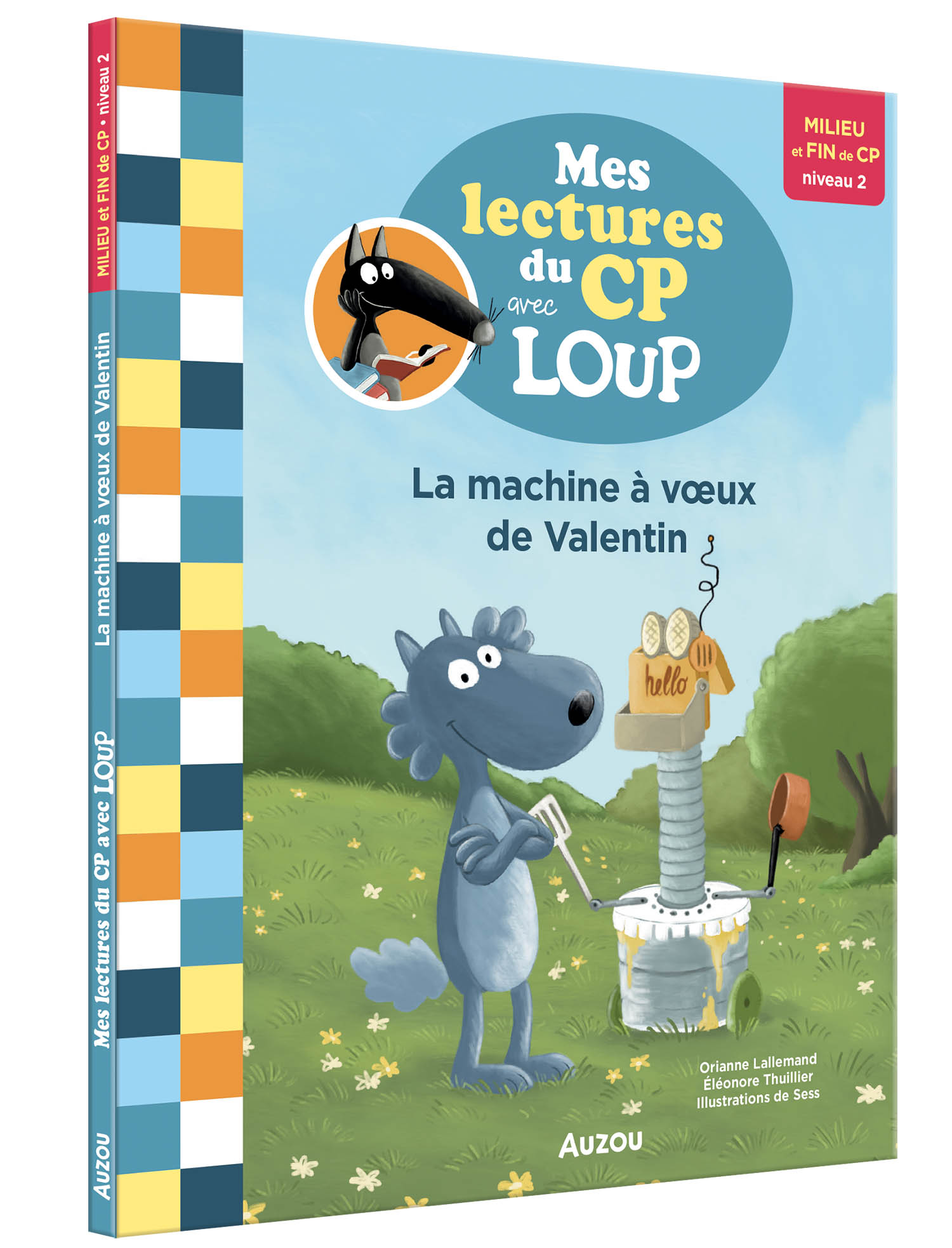 Mes Lectures Du Cp Avec Loup - La Machine À Voeux De Valentin
