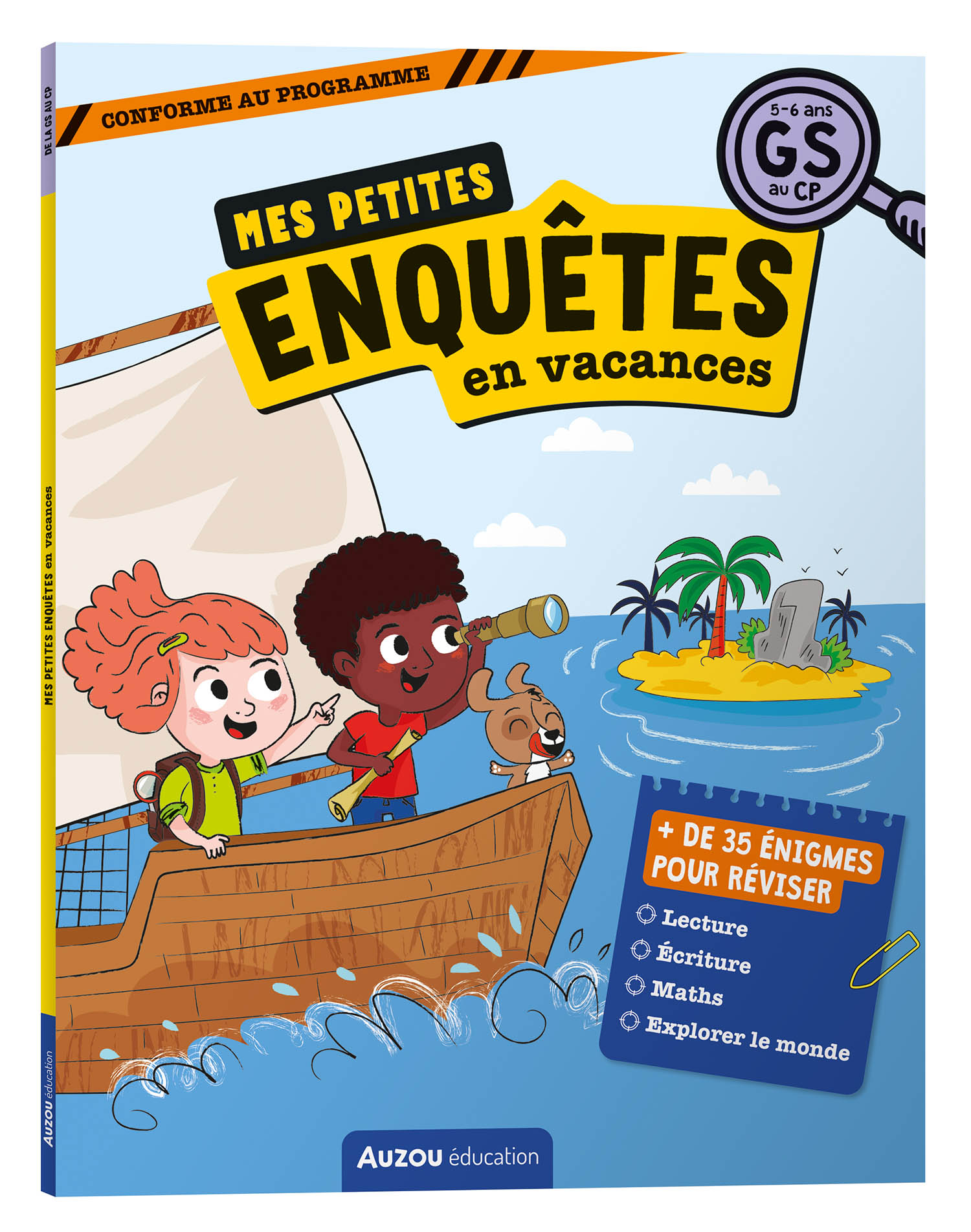 Mes Petites Enquêtes En Vacances - De La Gs Au Cp