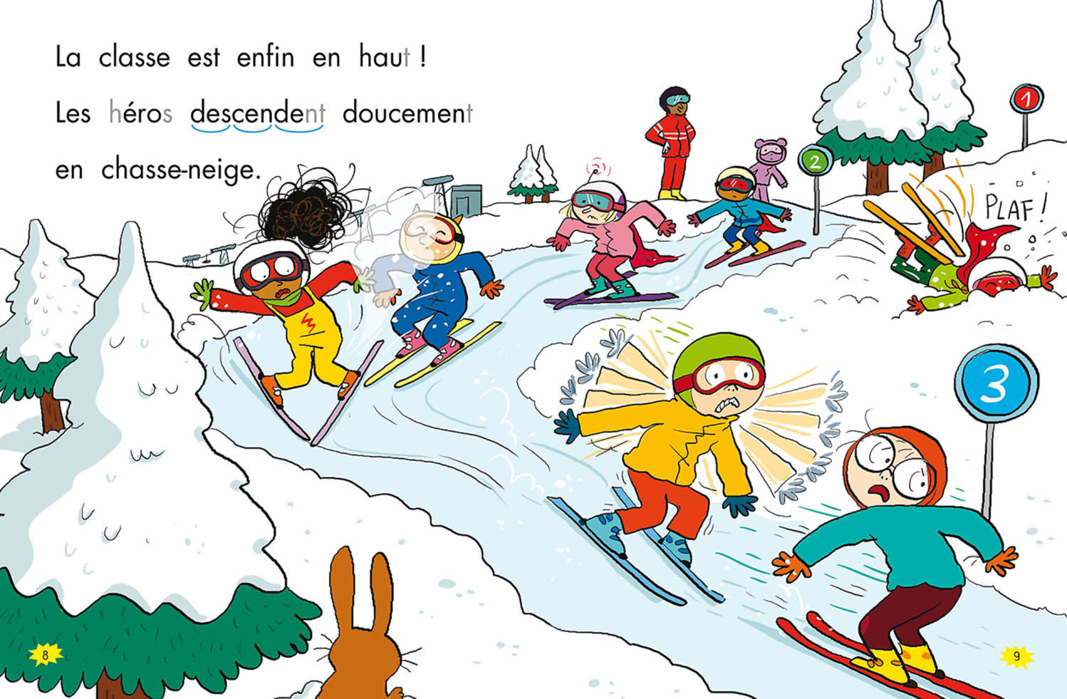 Les Héros Du Cp - Niveau 2 - Panique Au Ski Les Héros Du Cp - Niveau 2 - Panique Au Ski