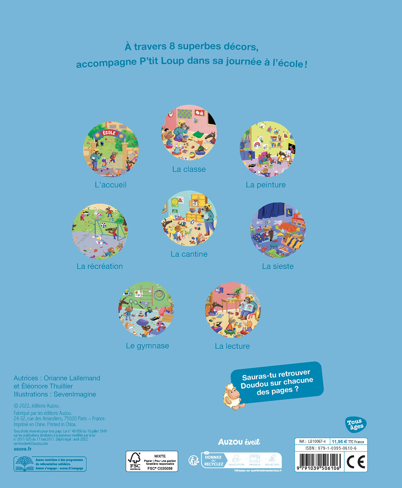 Cherche Et Trouve Des Tout-Petits - P'tit Loup - Vive L'école !