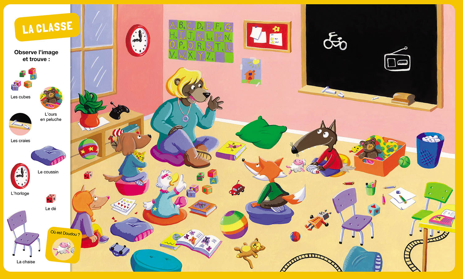 Cherche Et Trouve Des Tout-Petits - P'tit Loup - Vive L'école !