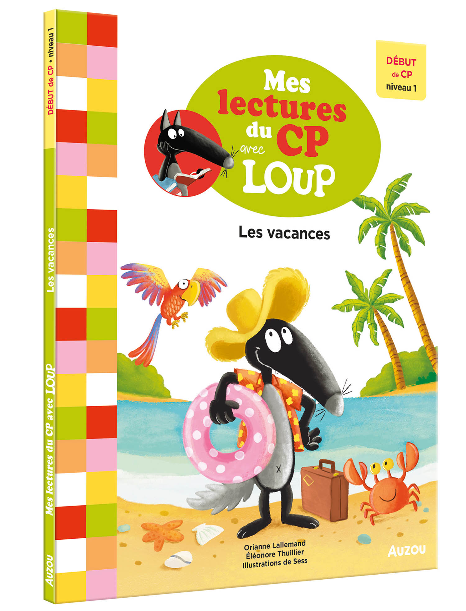 Mes Lectures Du Cp Avec Loup - Les Vacances - Début De Cp Niveau 1