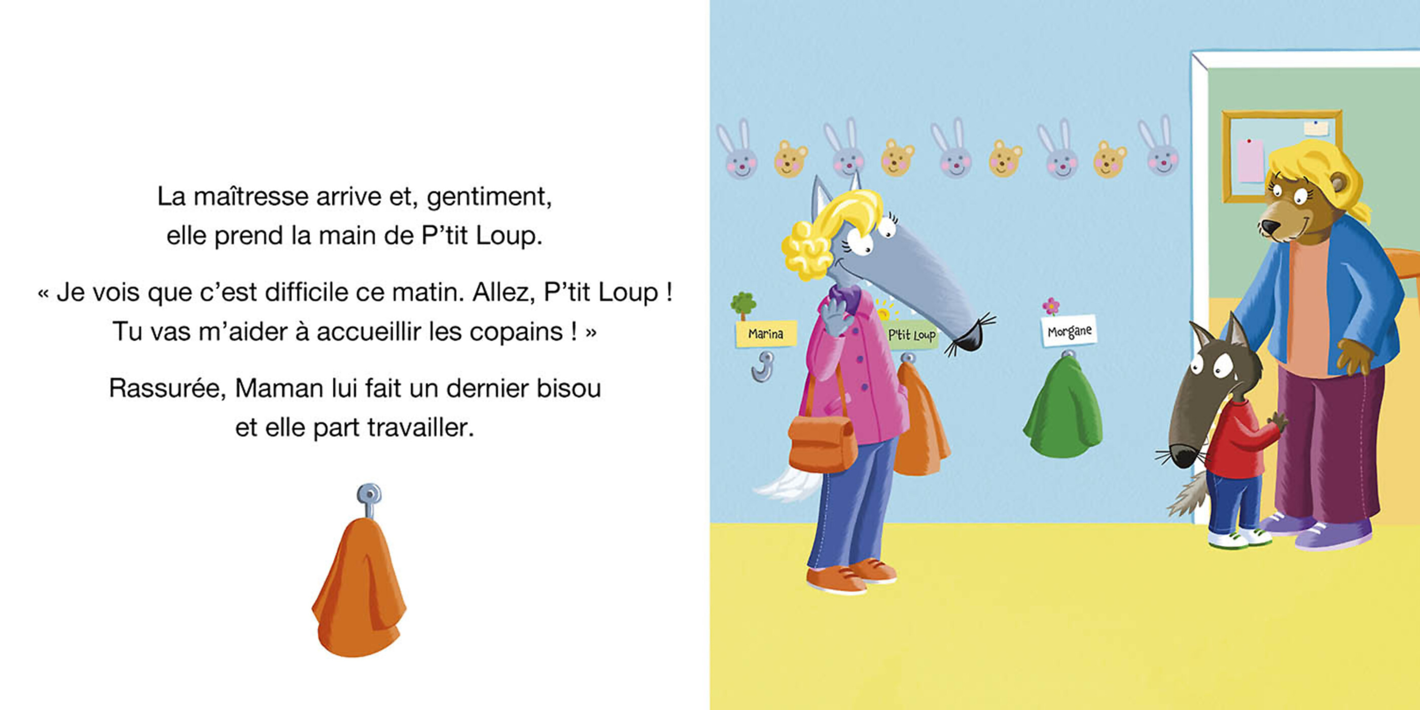 P'tit Loup Ne Veut Pas Aller À L'école P'tit Loup Ne Veut Pas Aller À L'école