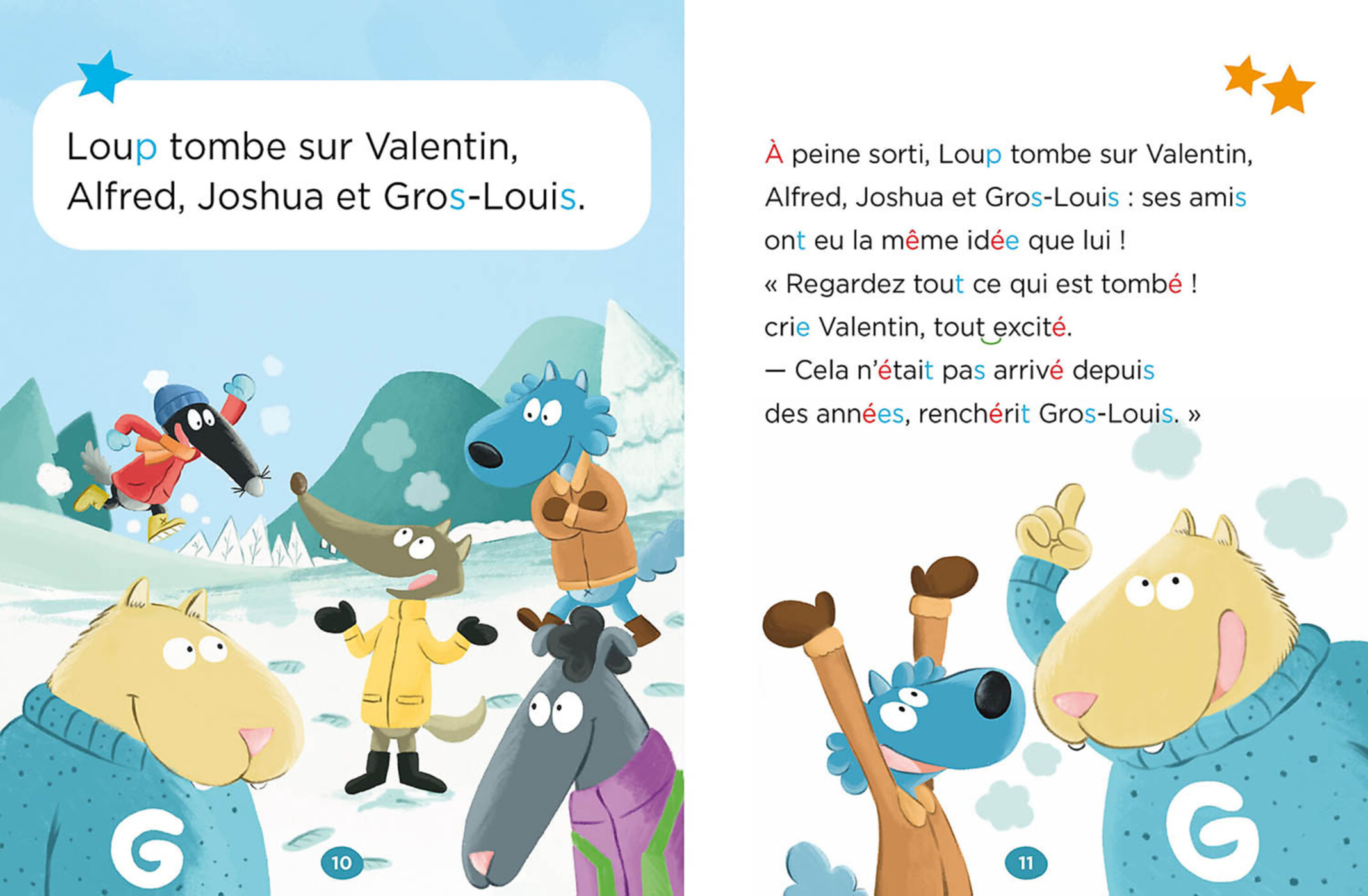 Mes Lectures Du Cp Avec Loup - La Forêt Sous La Neige Mes Lectures Du Cp Avec Loup - La Forêt Sous La Neige