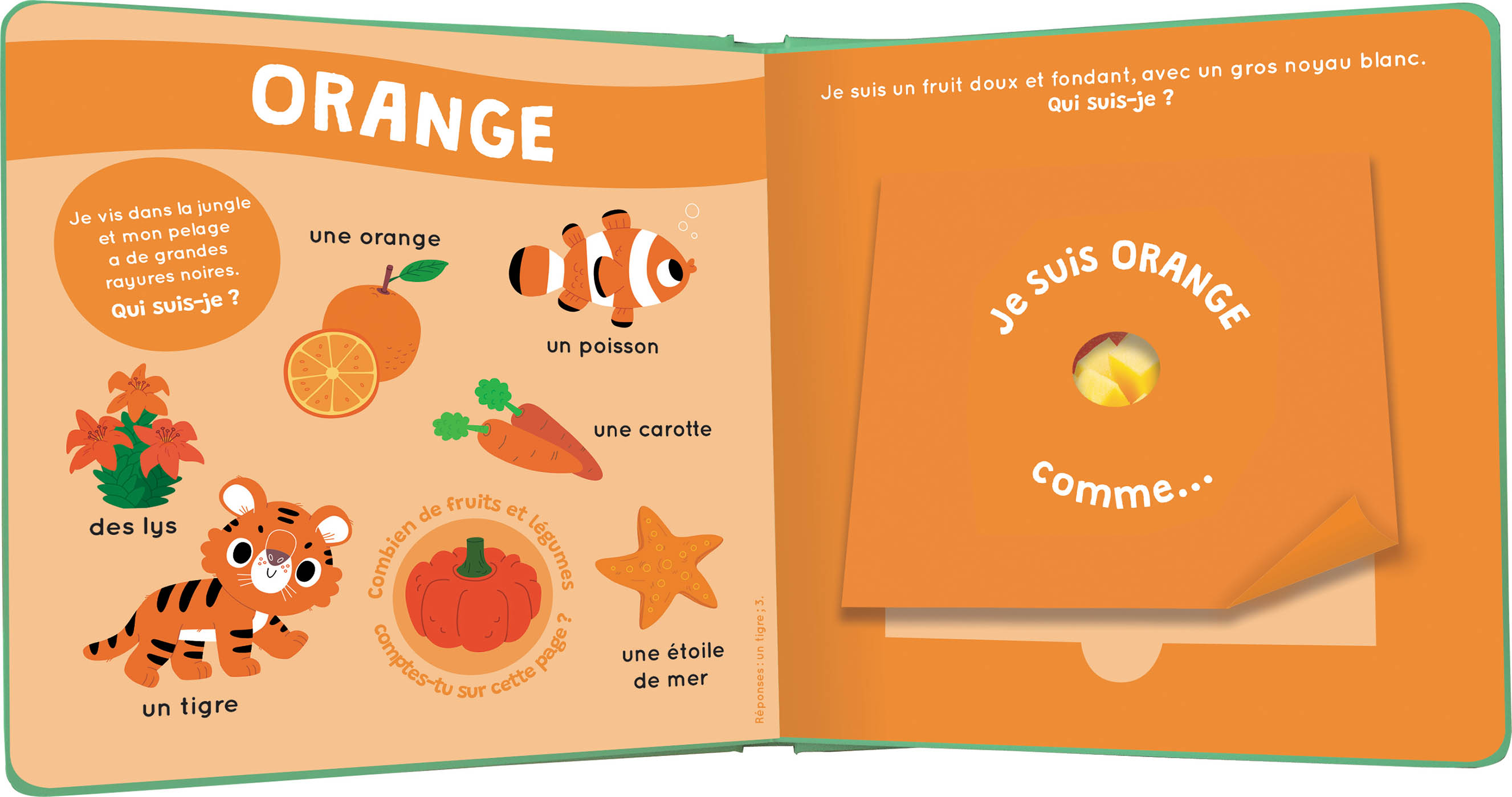 Mon Livre Des Odeurs Et Des Couleurs - Fruits En Folie