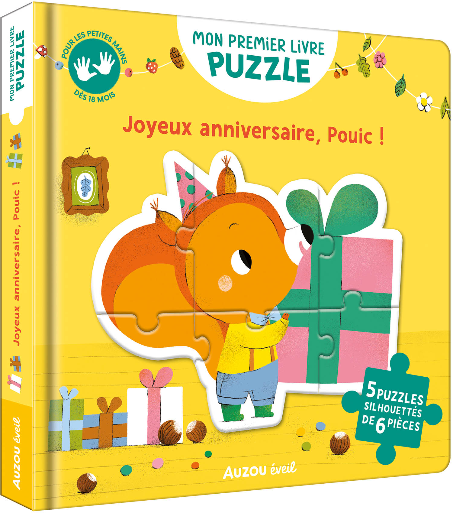 Mon Premier Livre Puzzle - Joyeux Anniversaire, Pouic !