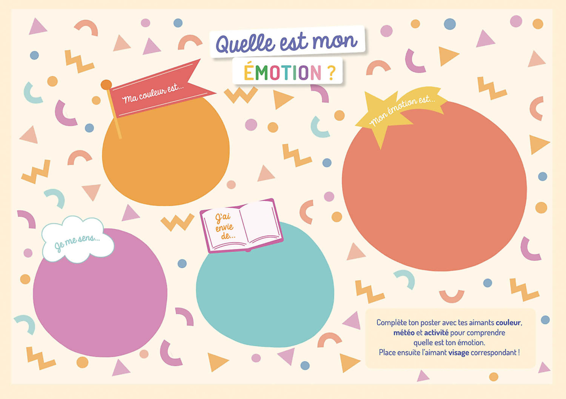 Ma Pochette D'aimants - Les Emotions Ma Pochette D'aimants - Les Emotions