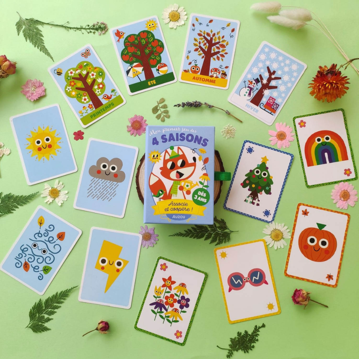 Jeu De Cartes - Mon Premier Jeu Des 4 Saisons Jeu De Cartes - Mon Premier Jeu Des 4 Saisons