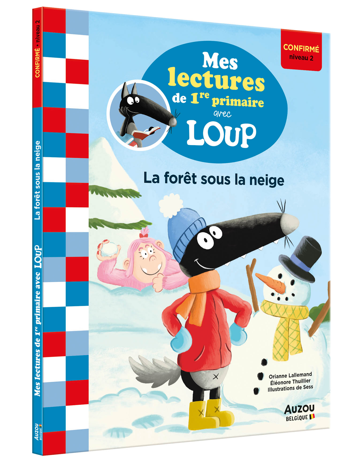 Mes Lectures De 1Re Primaire Avec Loup - La Forêt Sous La Neige Mes Lectures De 1Re Primaire Avec Loup - La Forêt Sous La Neige