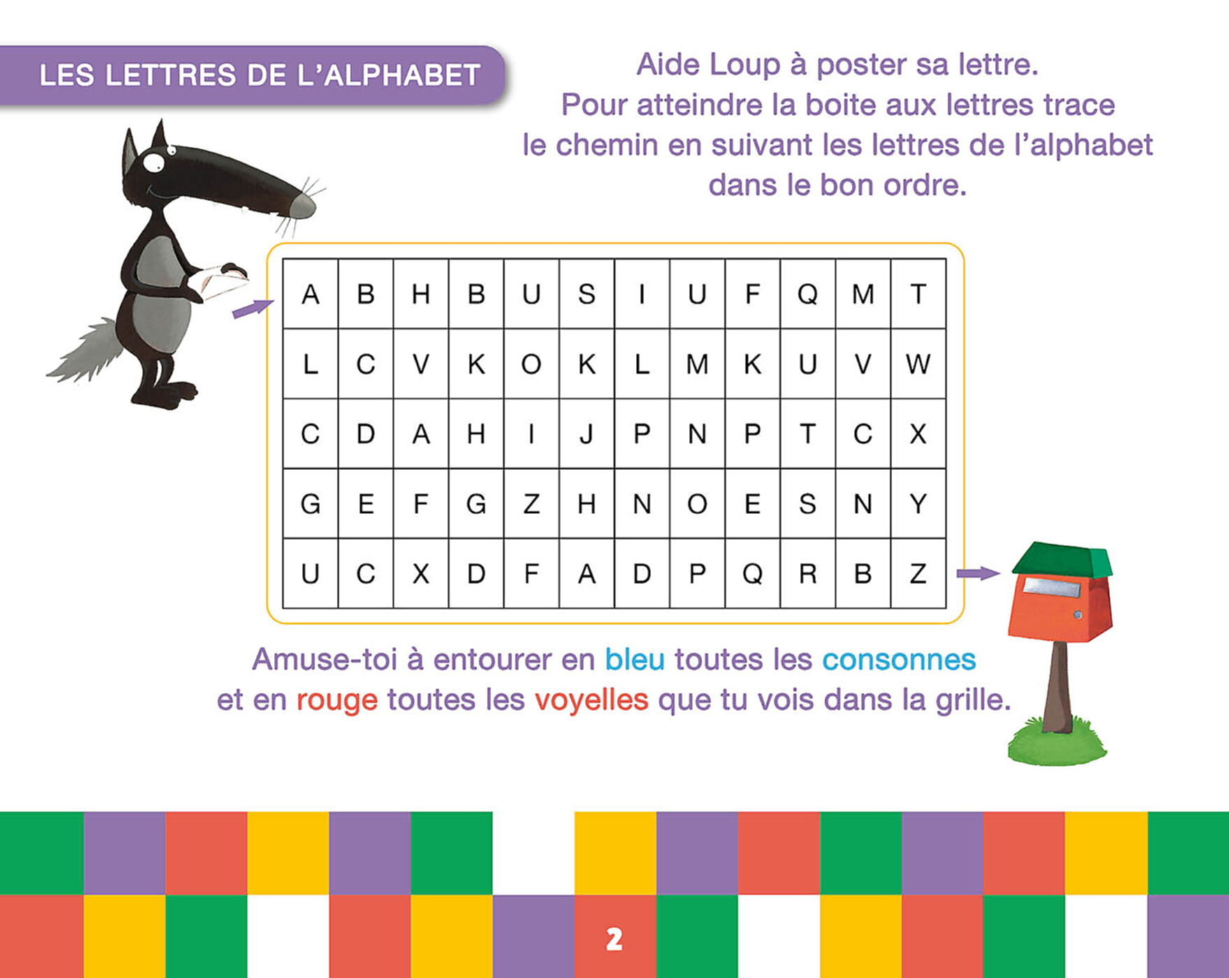 Mon Français En 1Re Année Avec Loup - Livre-Ardoise