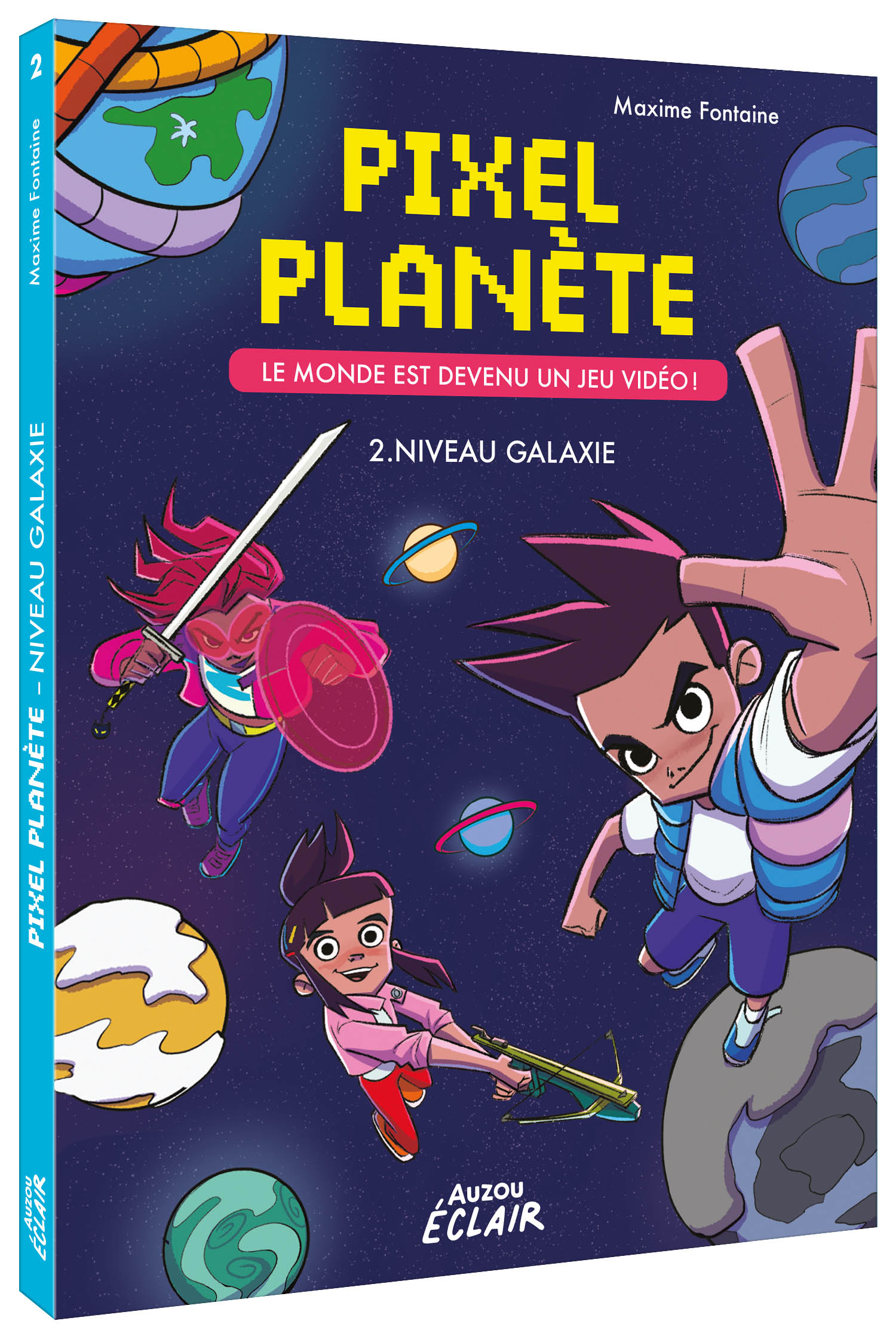 Pixel Planet - Niveau Galaxie
