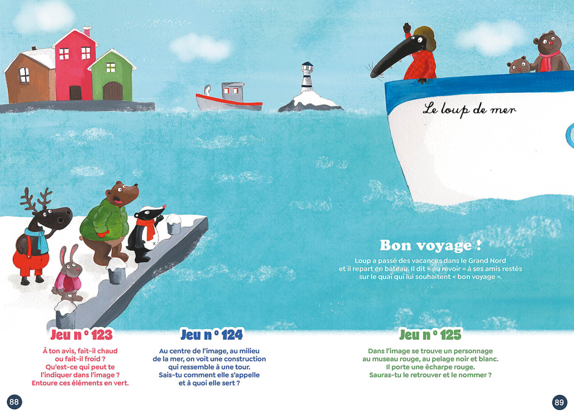 125 Jeux Avec Loup - De La Gs Vers Le Cp - 2026