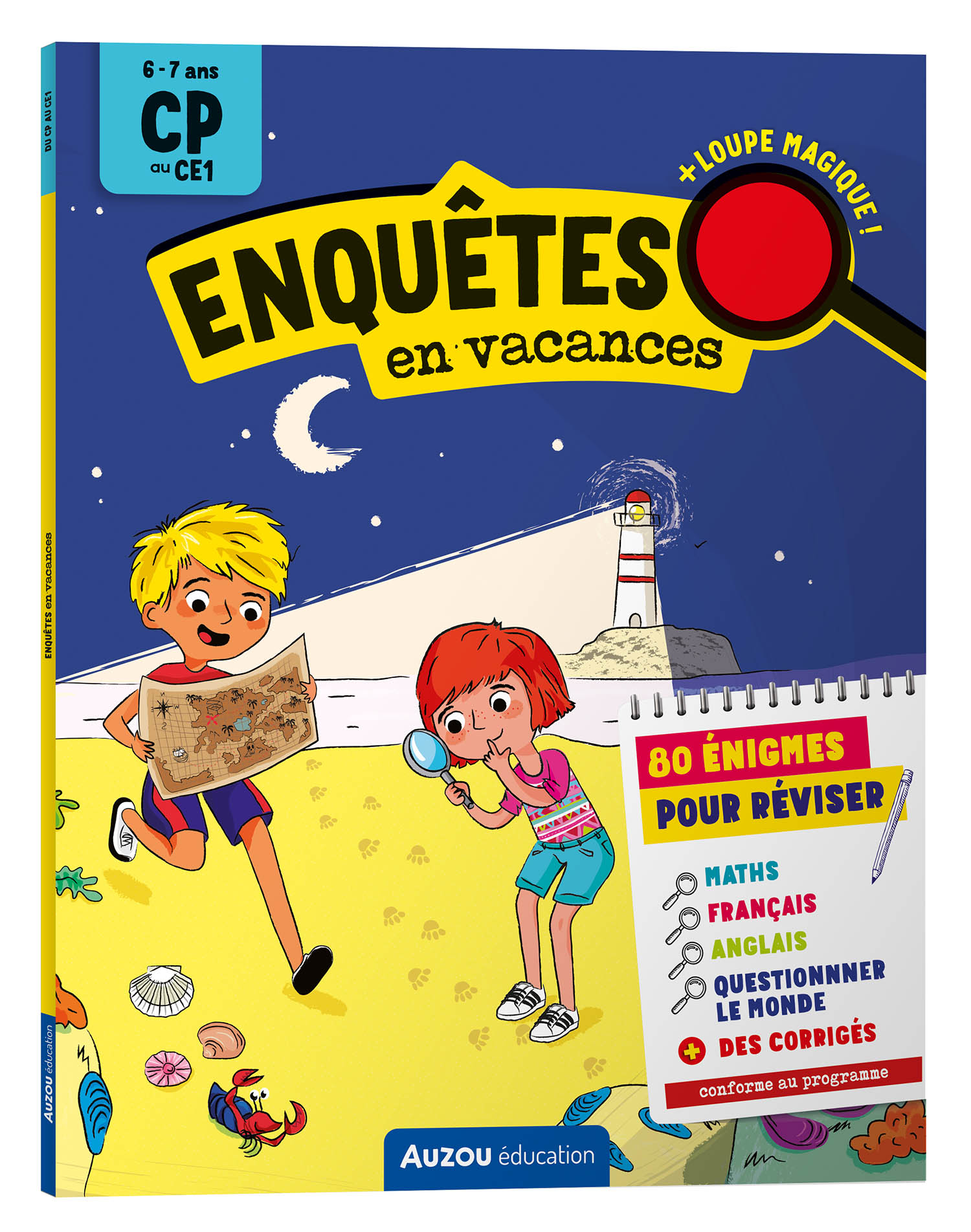 Enquêtes En Vacances - Du Cp Au Ce1 - 2026