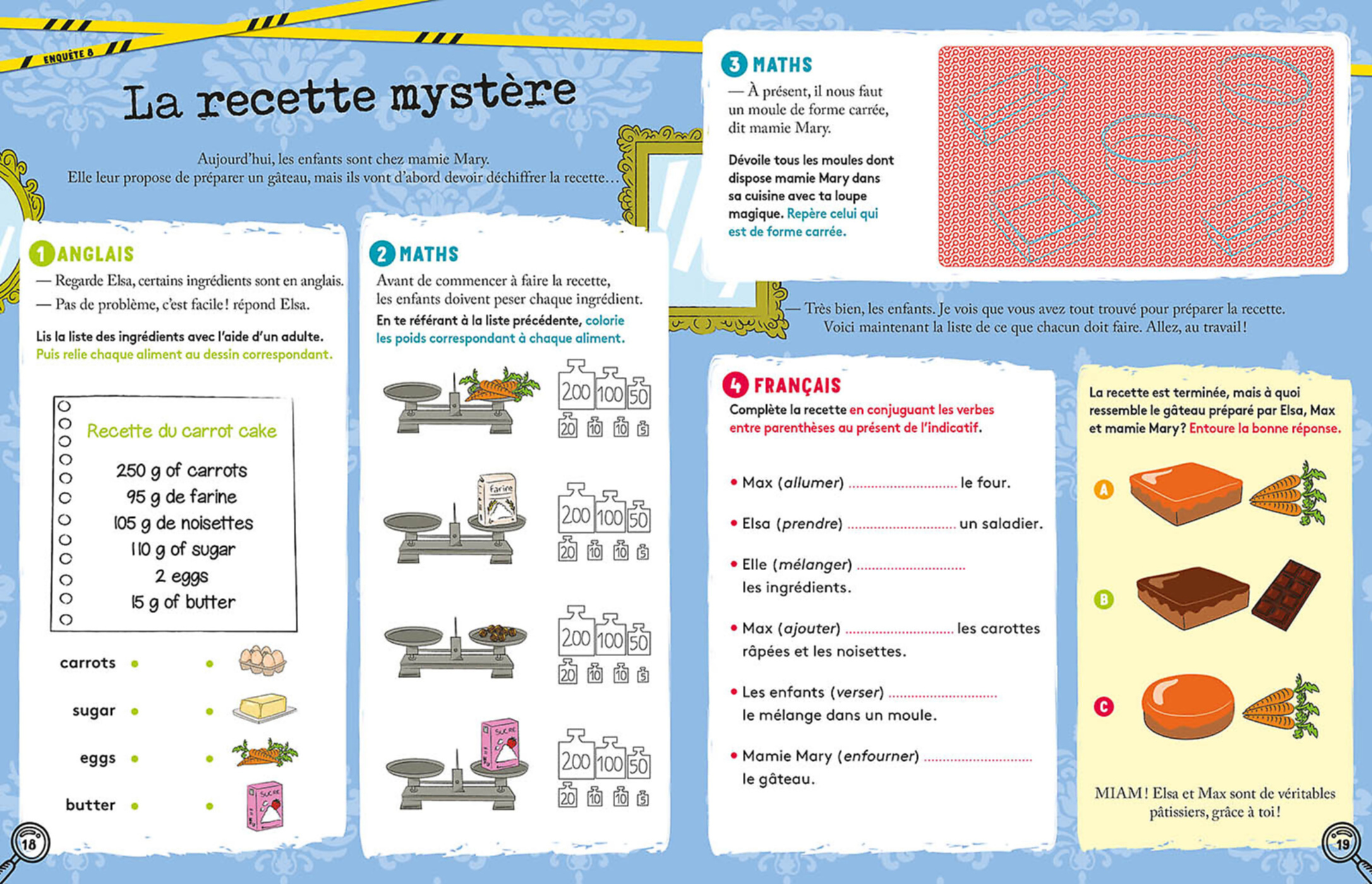 Enquêtes En Vacances - Du Ce1 Au Ce2 - 2026