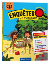 Enquêtes en vacances - Du ce1 au ce2 - 2026