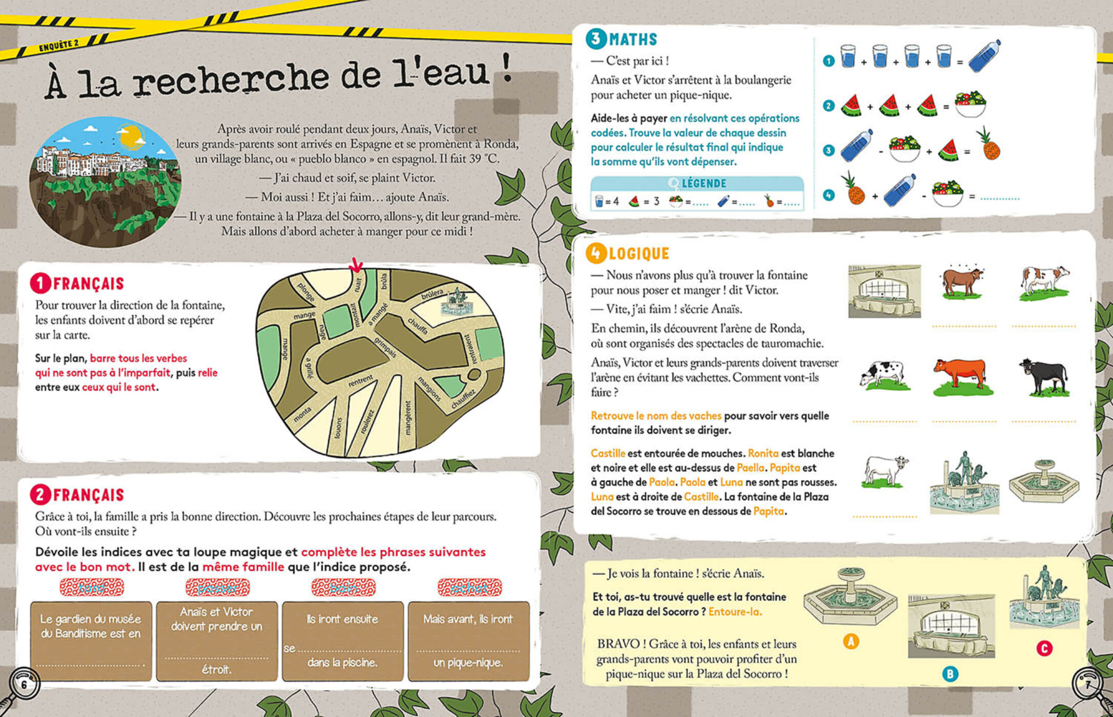 Enquêtes En Vacances - Du Cm1 Au Cm2 - 2026