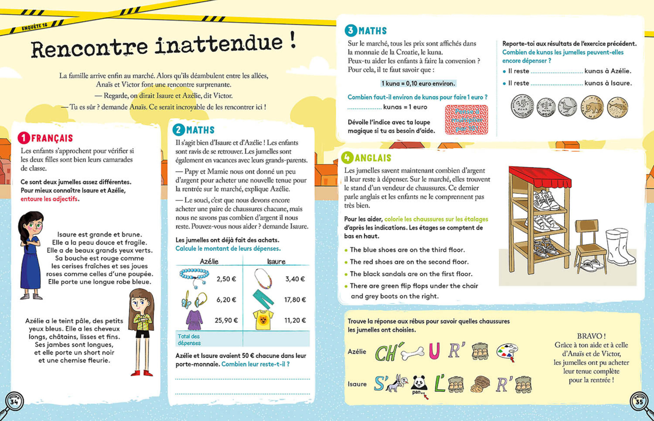 Enquêtes En Vacances - Du Cm1 Au Cm2 - 2026