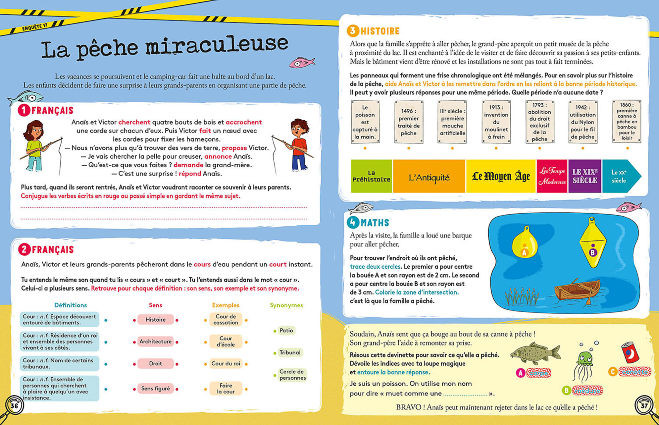 Enquêtes En Vacances - Du Cm1 Au Cm2 - 2026