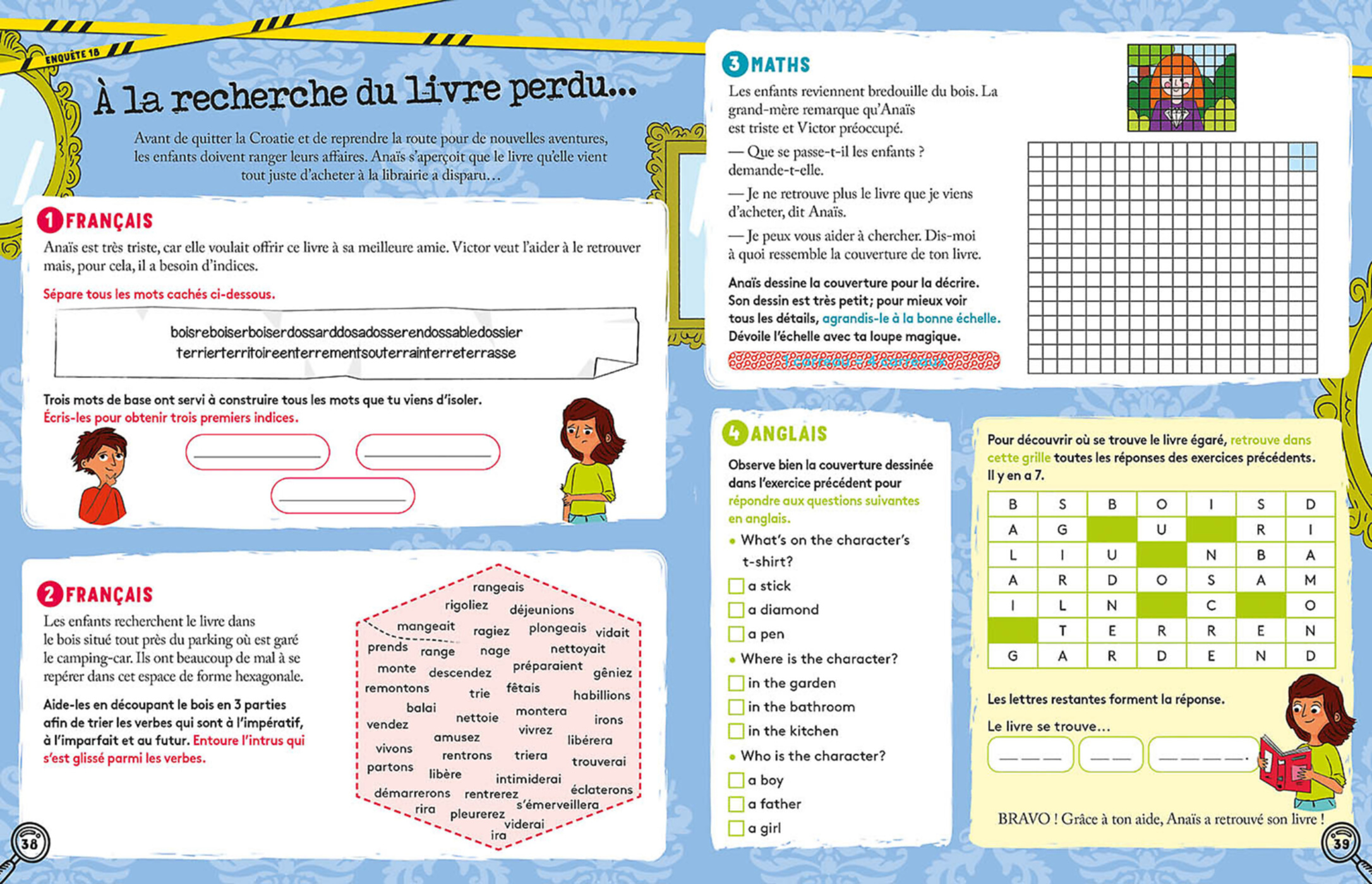 Enquêtes En Vacances - Du Cm1 Au Cm2 - 2026