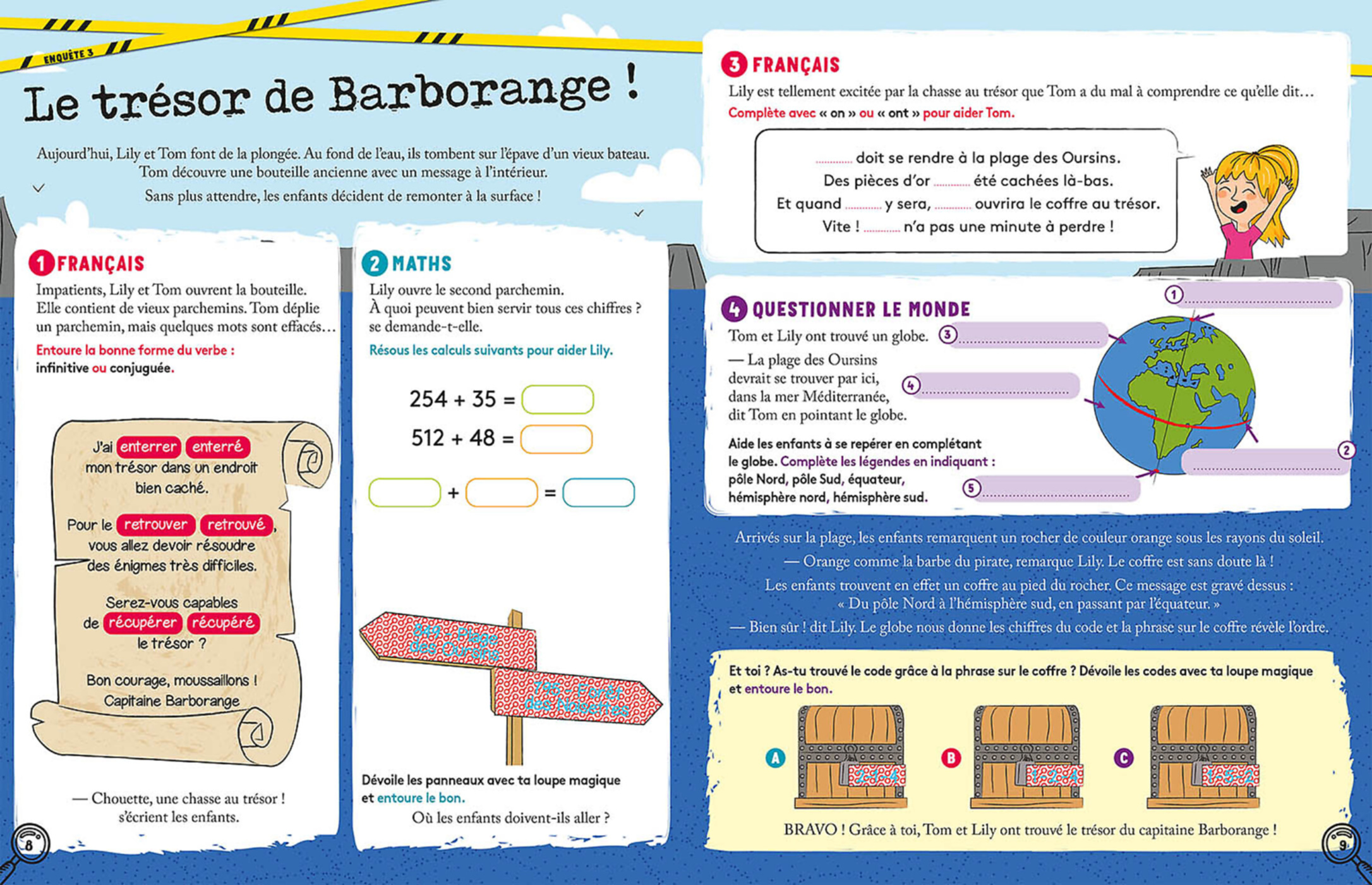 Enquêtes En Vacances - Du Ce2 Au Cm1 - 2026