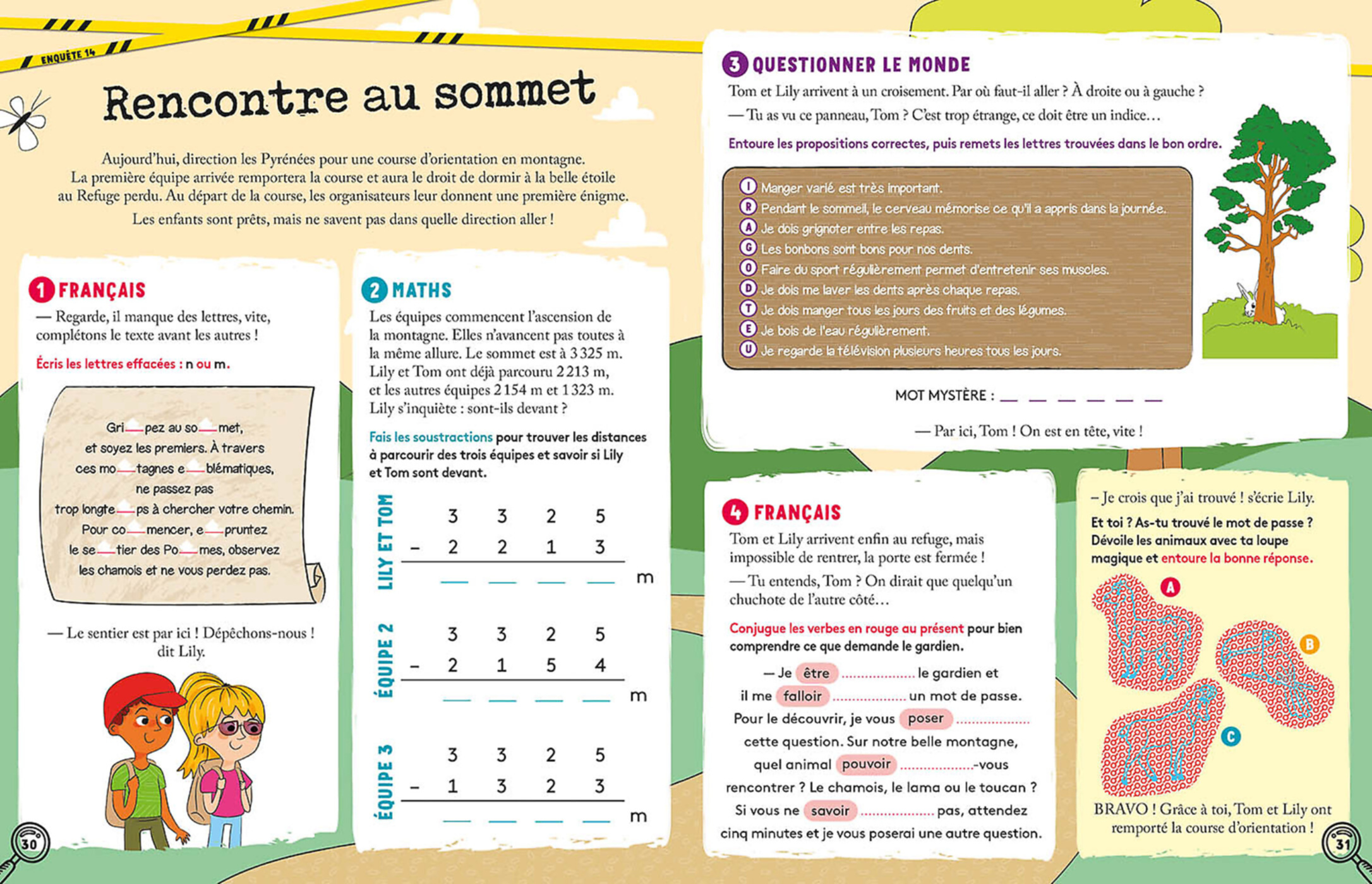 Enquêtes En Vacances - Du Ce2 Au Cm1 - 2026