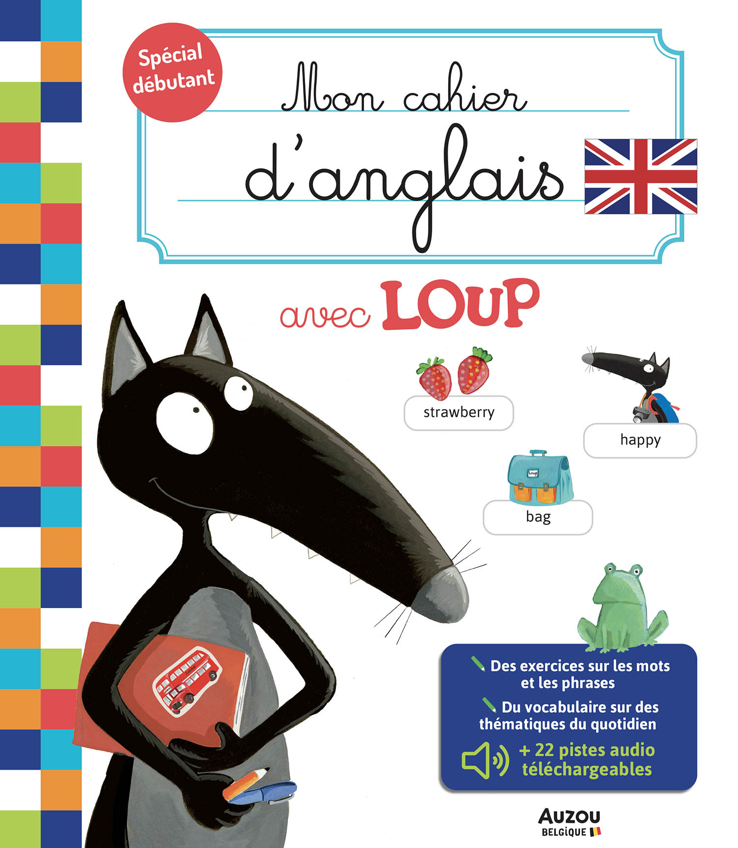 Mon Cahier D'anglais Avec Loup (Version Belgique)