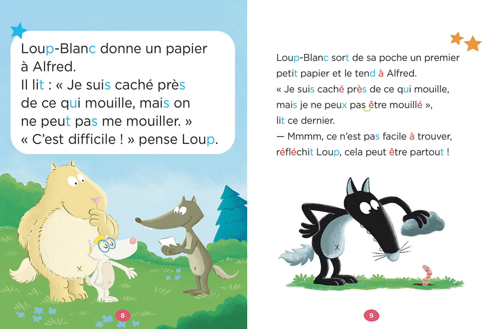 Mes Lectures Du Cp Avec Loup - La Chasse Au Trésor De Loup Blanc