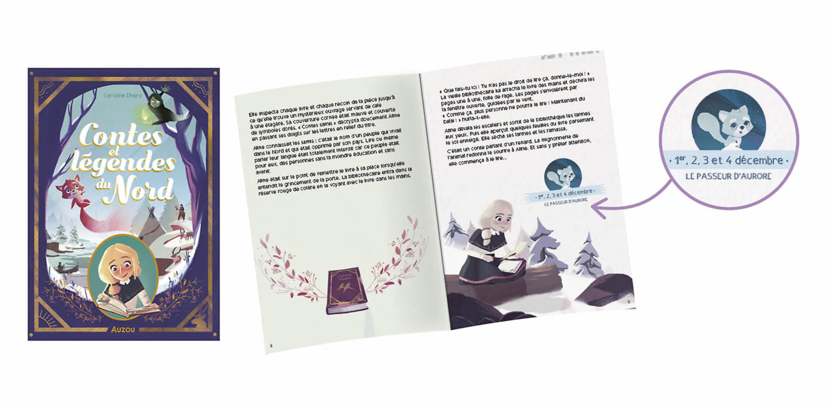 Mon Album De L'avent Féerique - Contes Et Légendes Du Nord