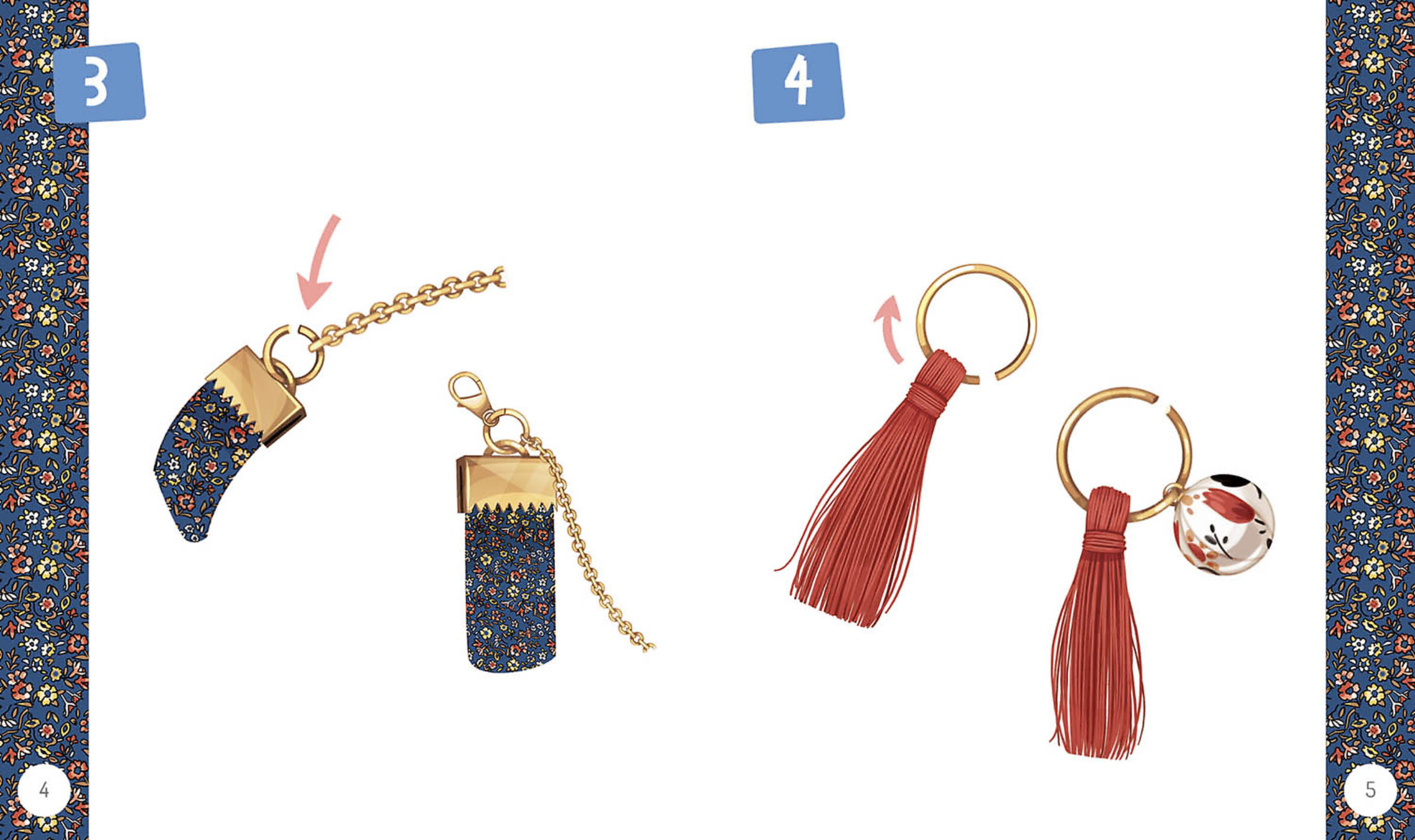 Mon Superbe Bijou - Mon Joli Collier En Liberty À Pompon