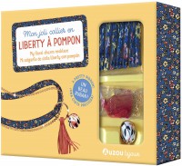 Mon superbe bijou - Mon joli collier en liberty à pompon
