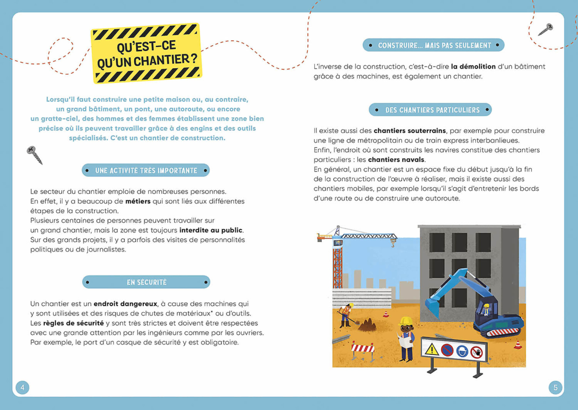A La Découverte Du Chantier A La Découverte Du Chantier