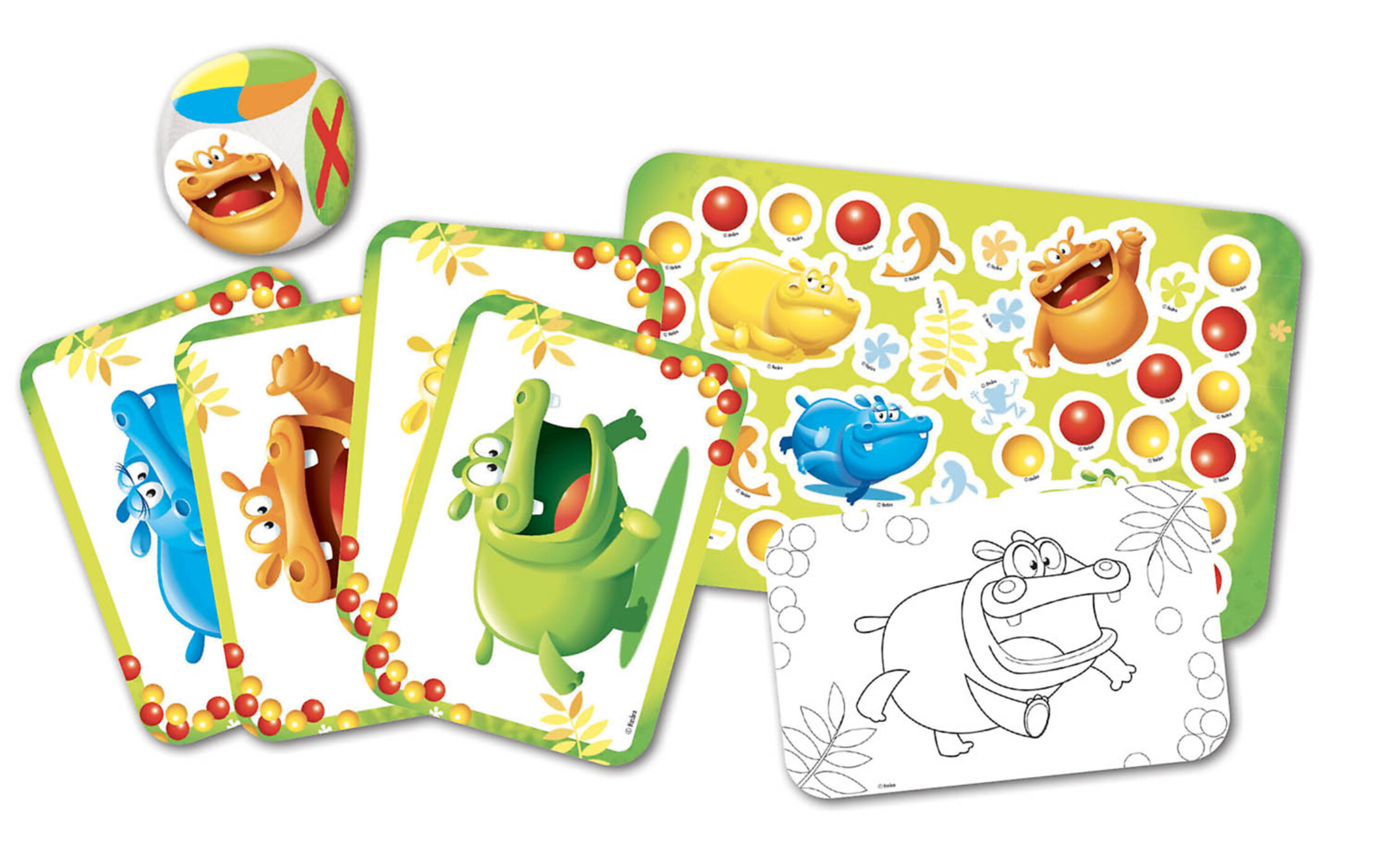 Jeu De Cartes - Hippos Gloutons - Tap ! Tap ! Jeu De Cartes - Hippos Gloutons - Tap ! Tap !