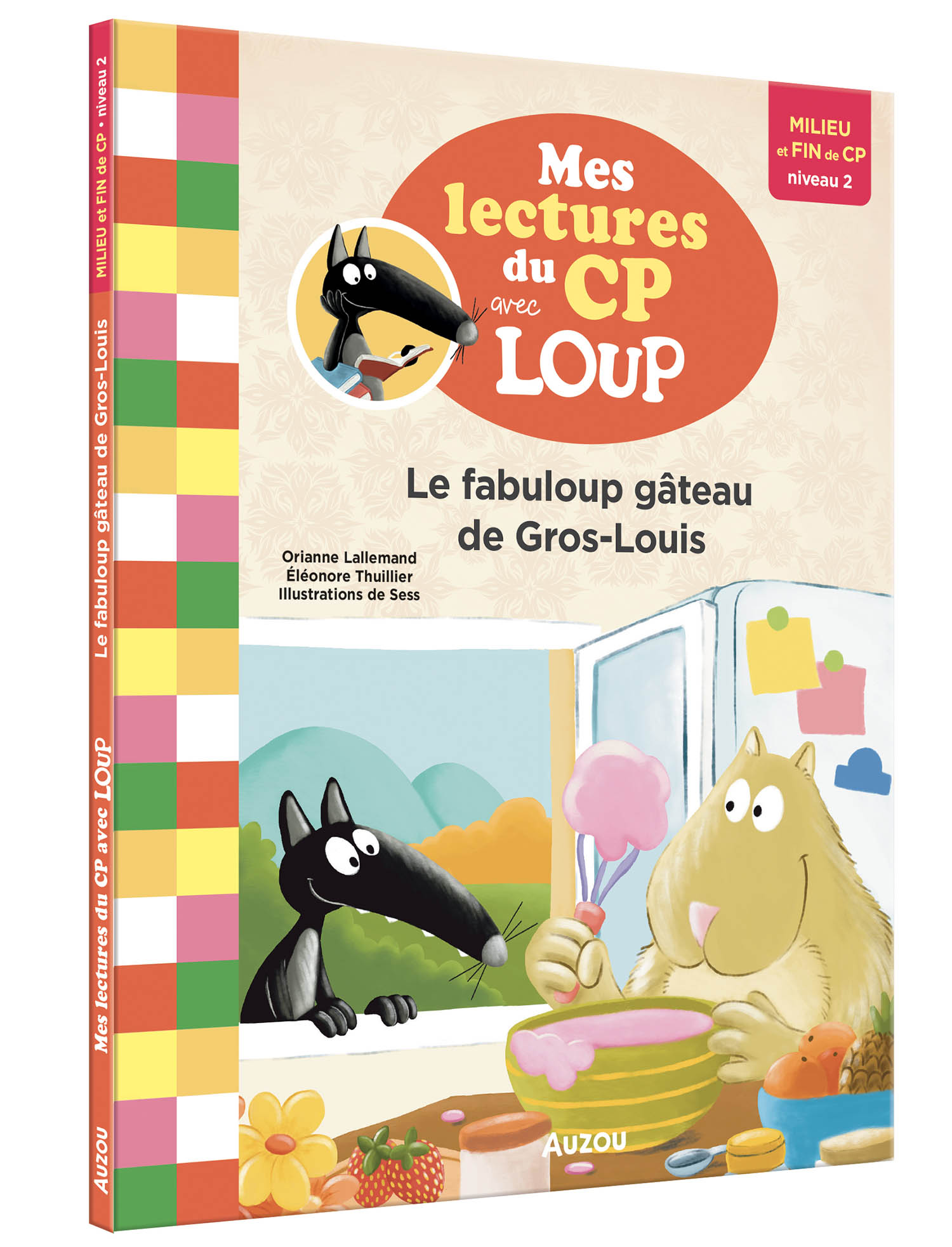 Mes Lectures Du Cp Avec Loup - Le Fabuloup Gâteau De Gros-Louis