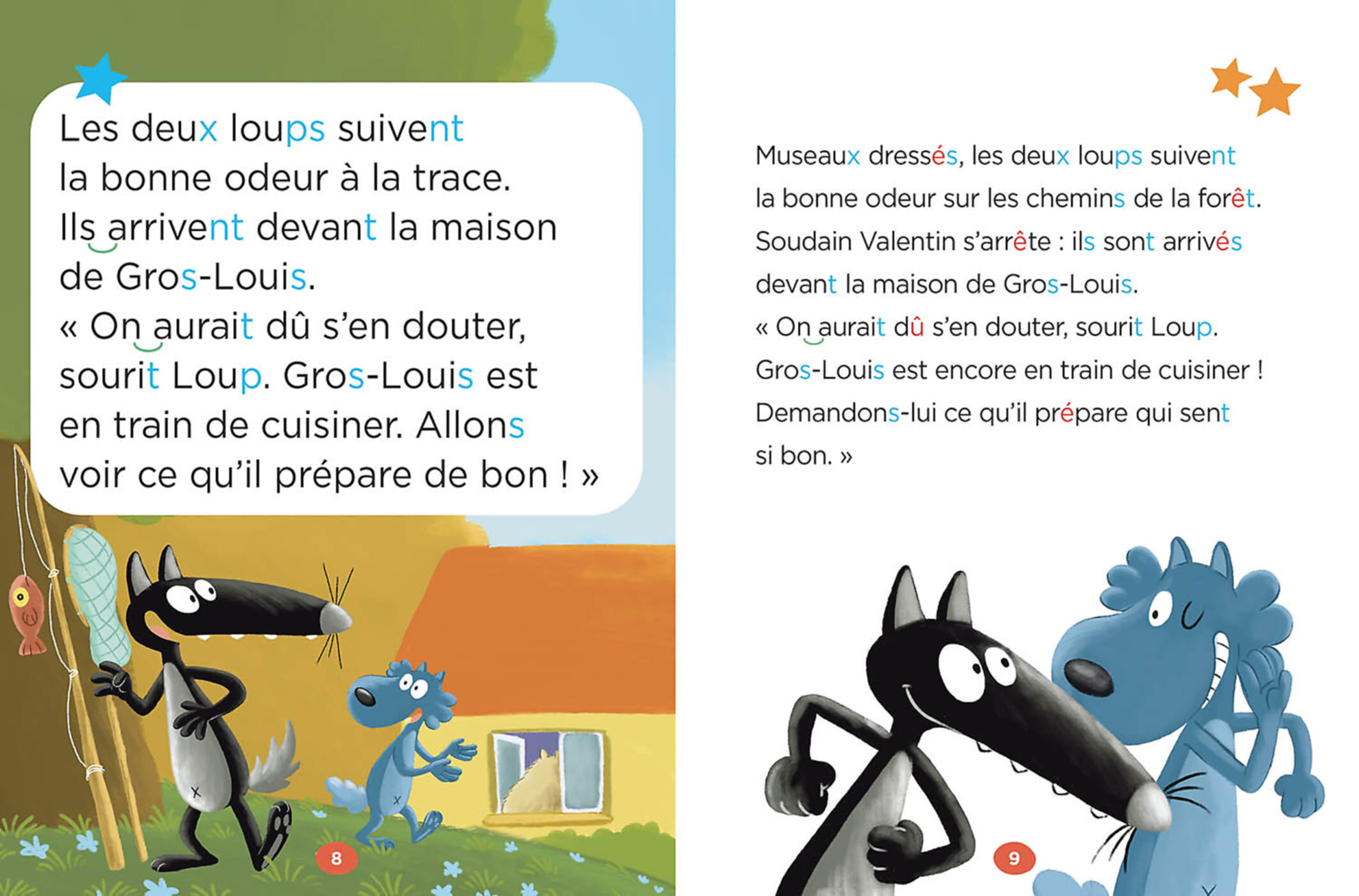 Mes Lectures Du Cp Avec Loup - Le Fabuloup Gâteau De Gros-Louis