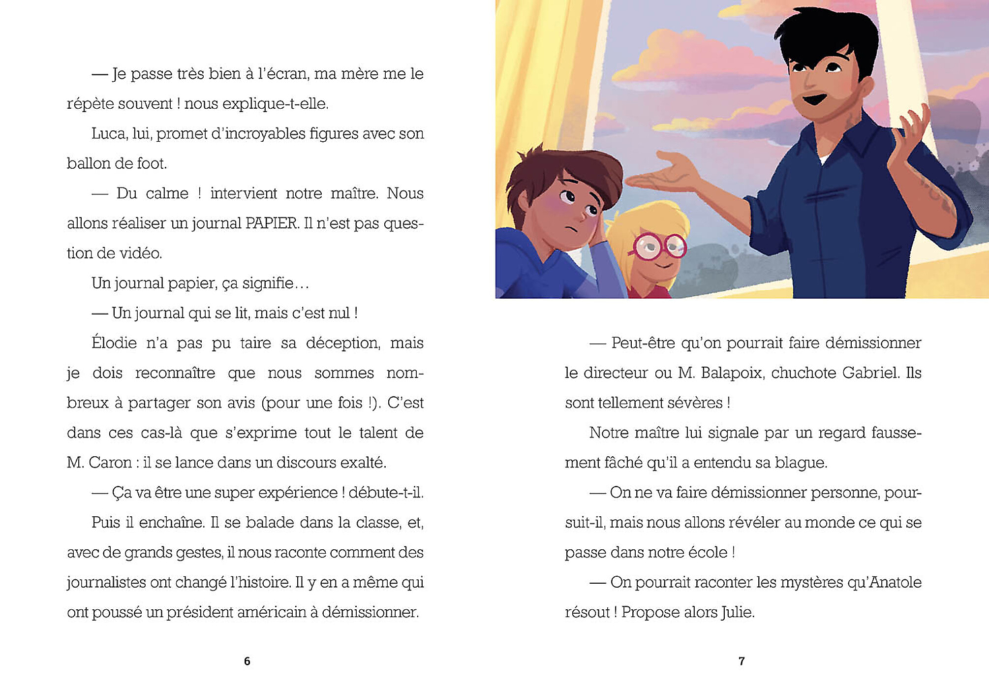 Les Enquêtes D'anatole Bristol - Y-A-T-Il Un Journaliste Dans La Classe ?