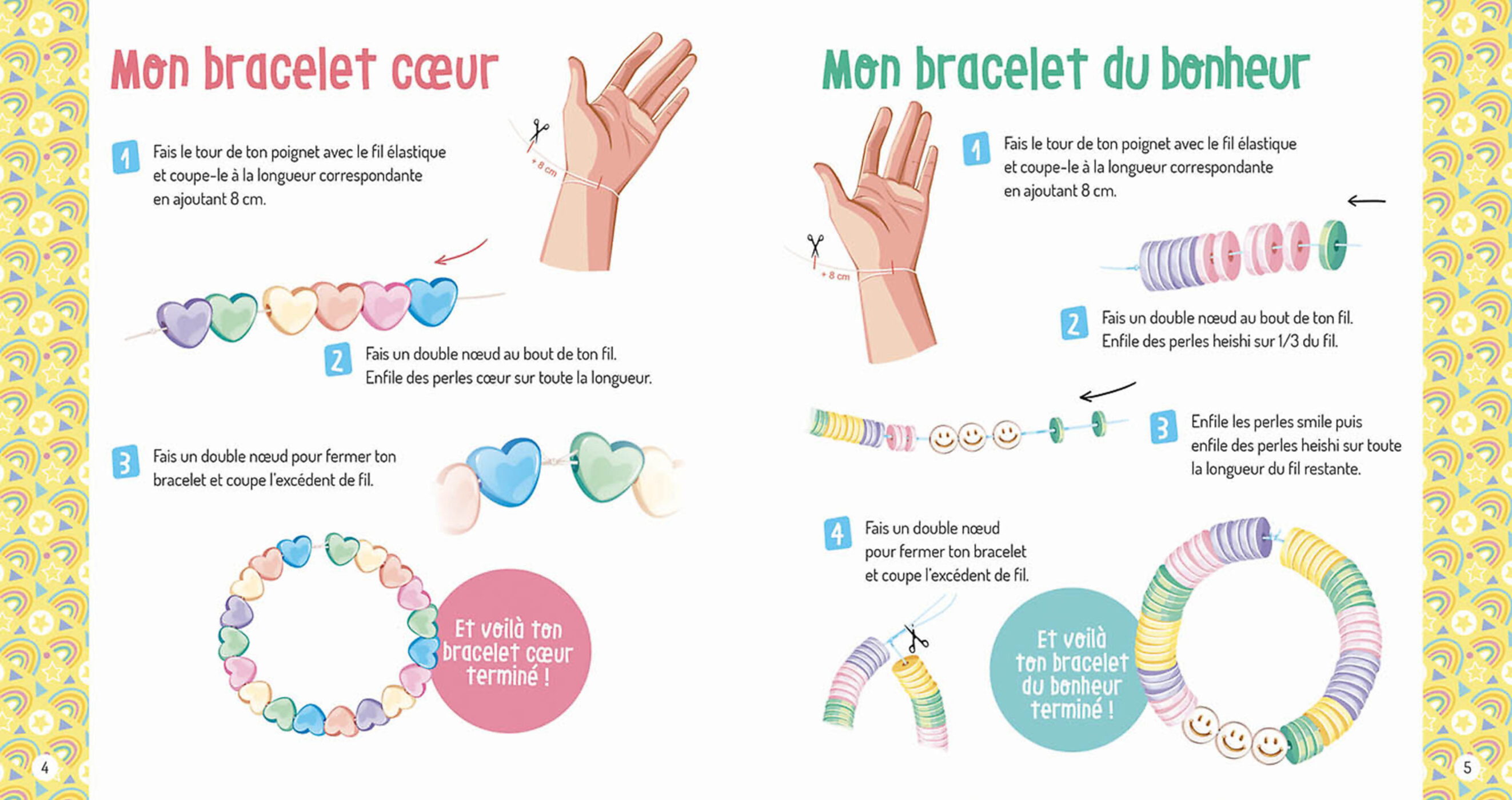 Ma Boîte À Bijoux - Mon Accumulation De Bracelets Arc-En-Ciel Ma Boîte À Bijoux - Mon Accumulation De Bracelets Arc-En-Ciel
