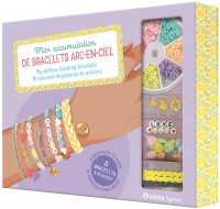 Ma boîte à bijoux - Mon accumulation de bracelets arc-en-ciel