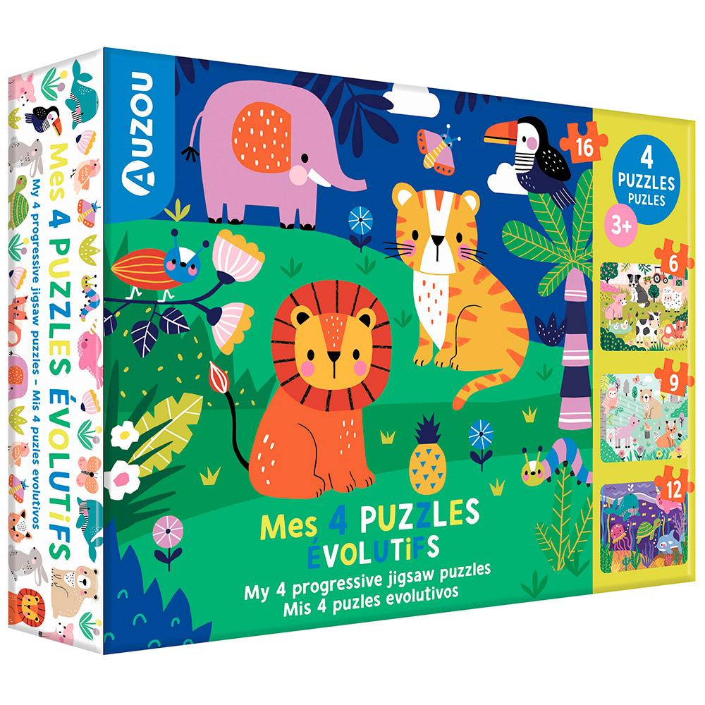 Mes 4 Puzzles Évolutifs Mes 4 Puzzles Évolutifs