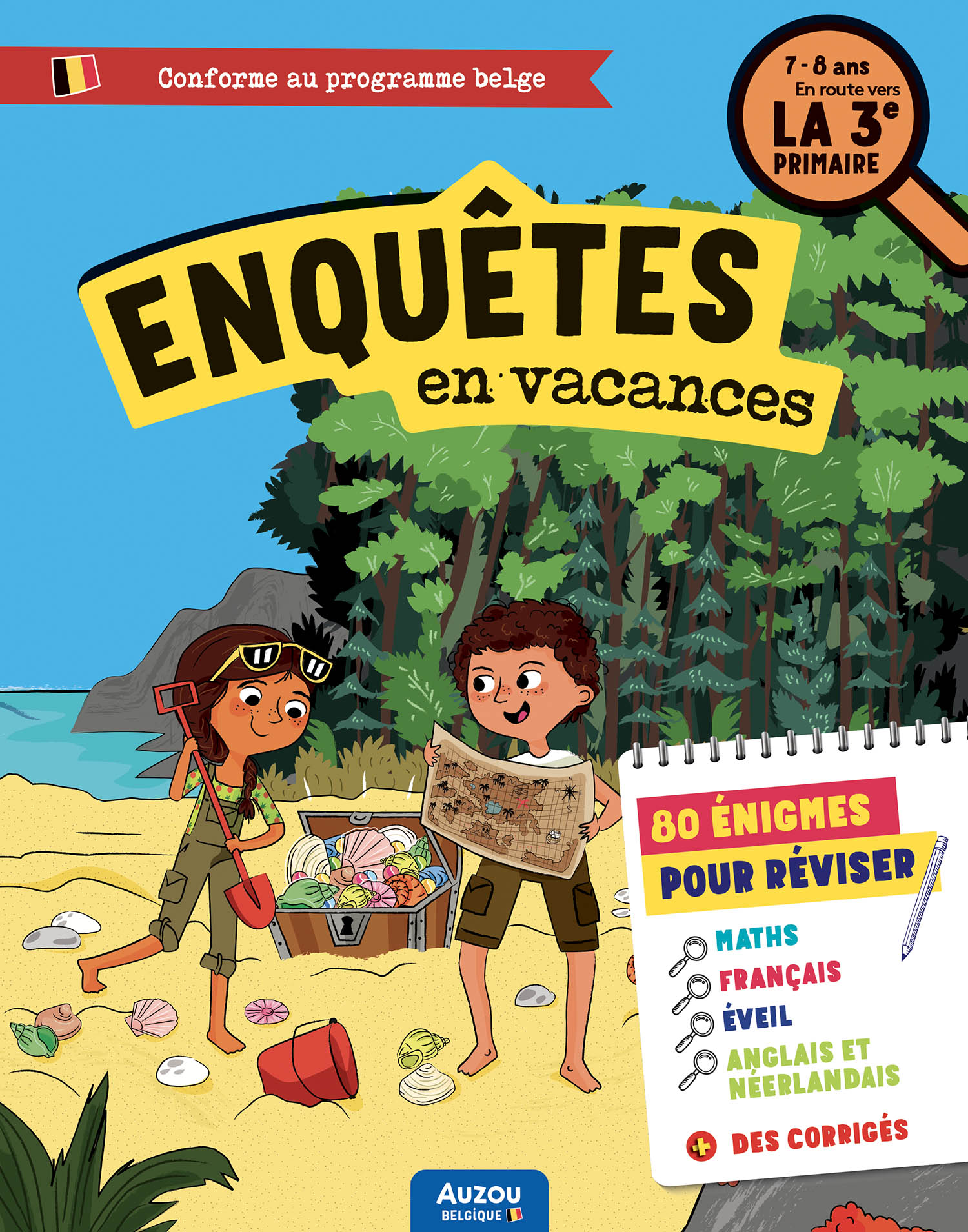 J'enquête En Vacances - En Route Vers La 3E Primaire