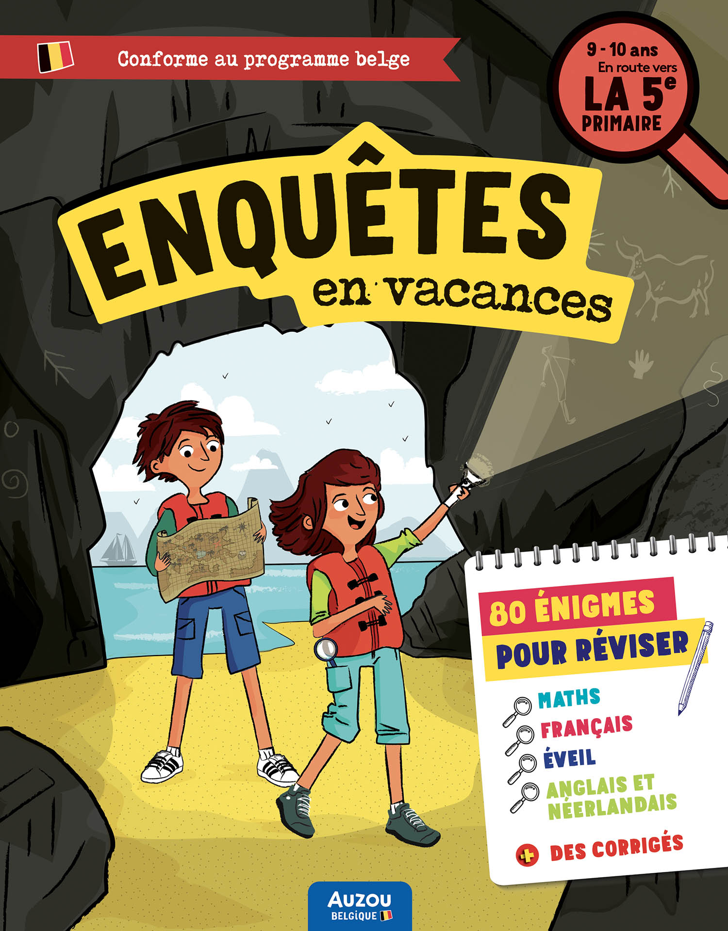J'enquête En Vacances -  En Route Vers La 5E Primaire