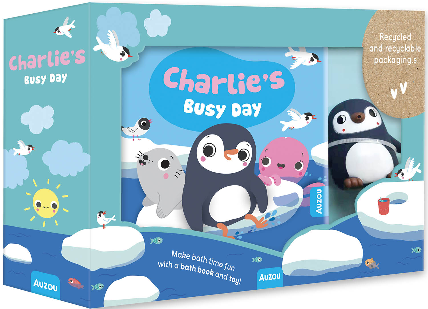 Mon Premier Livre De Bain - Robin Le Pingouin