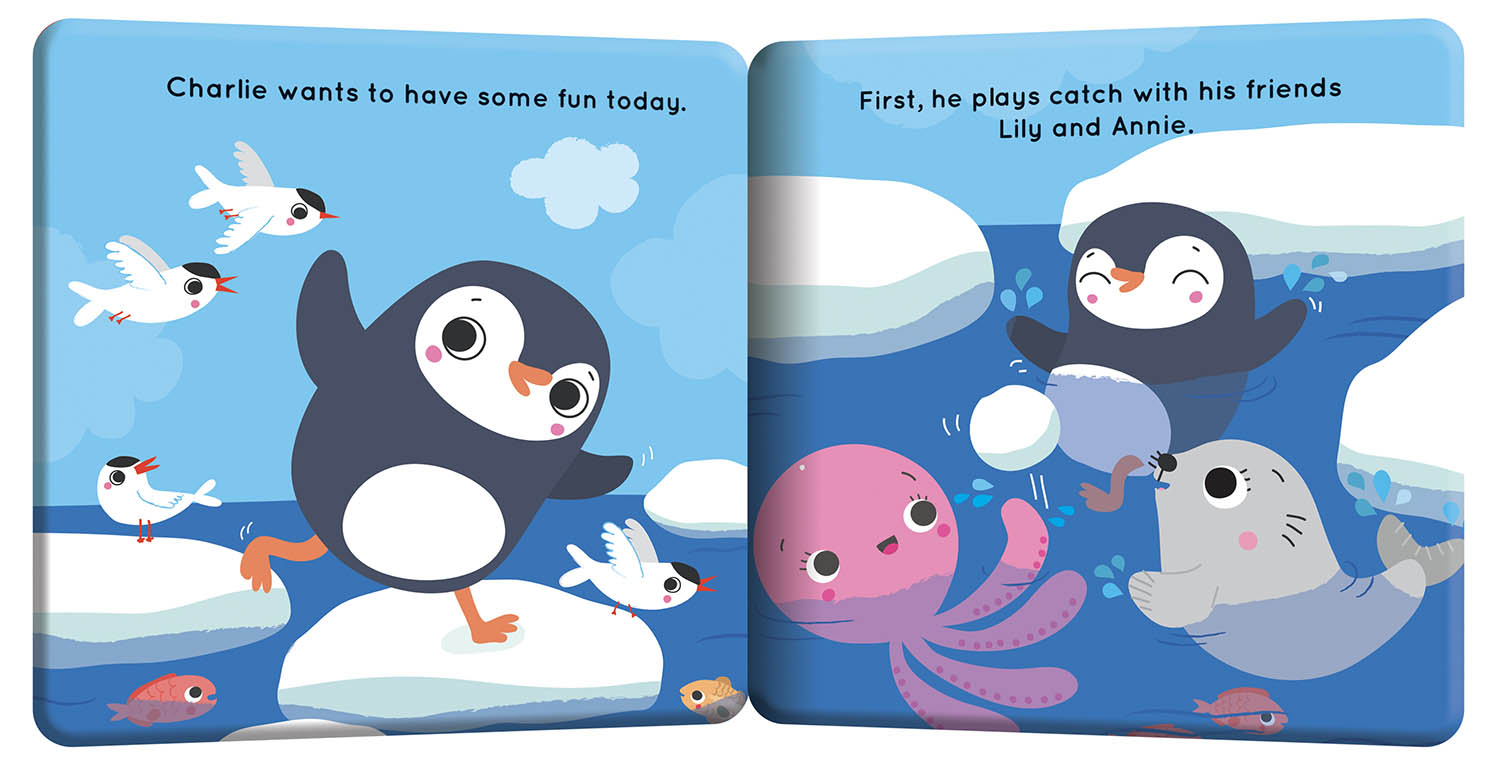 Mon Premier Livre De Bain - Robin Le Pingouin Mon Premier Livre De Bain - Robin Le Pingouin