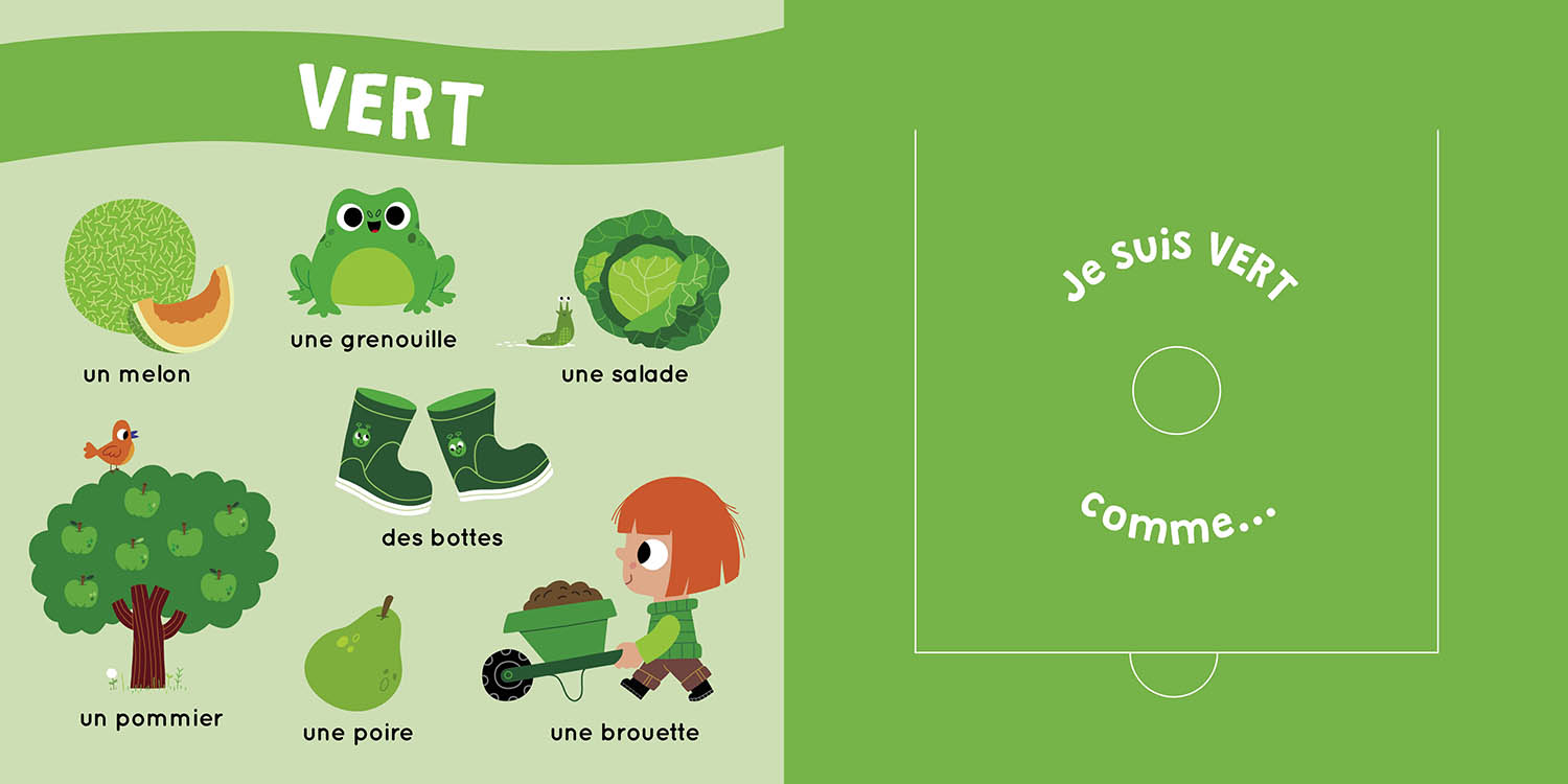 Mon Livre Des Odeurs Et Des Couleurs - La Ferme