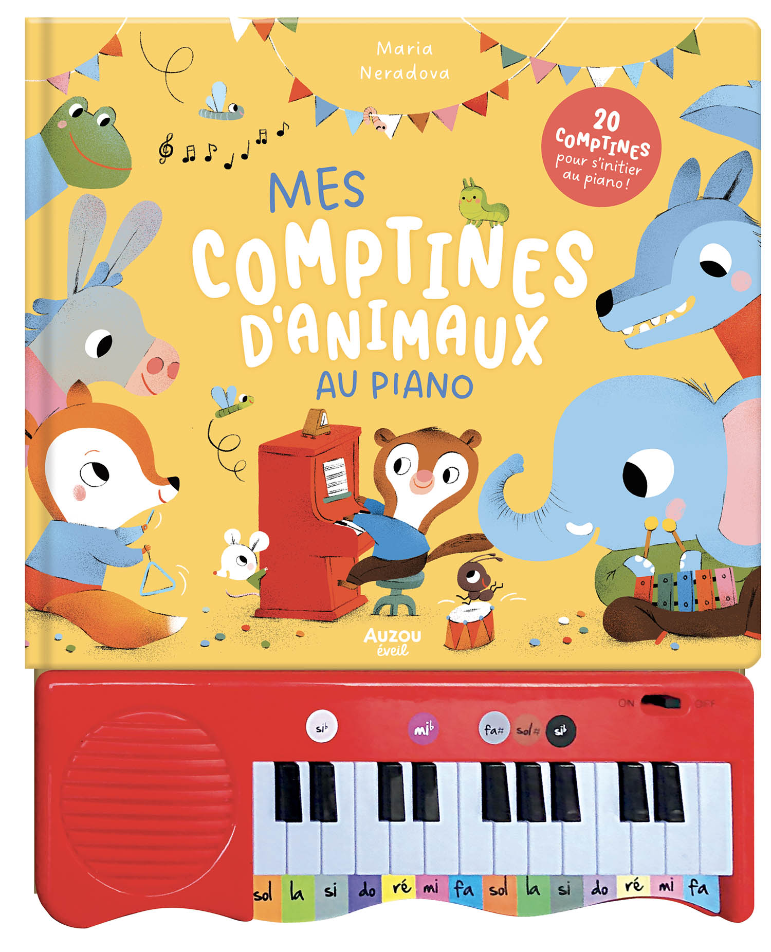 Mon Livre Piano - Mes Comptines D'animaux Au Piano Mon Livre Piano - Mes Comptines D'animaux Au Piano