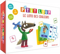 P'tit jeu - P'tit loup - Le loto des couleurs