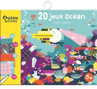 Ma pochette de jeux - 20 p'tits jeux - Océan